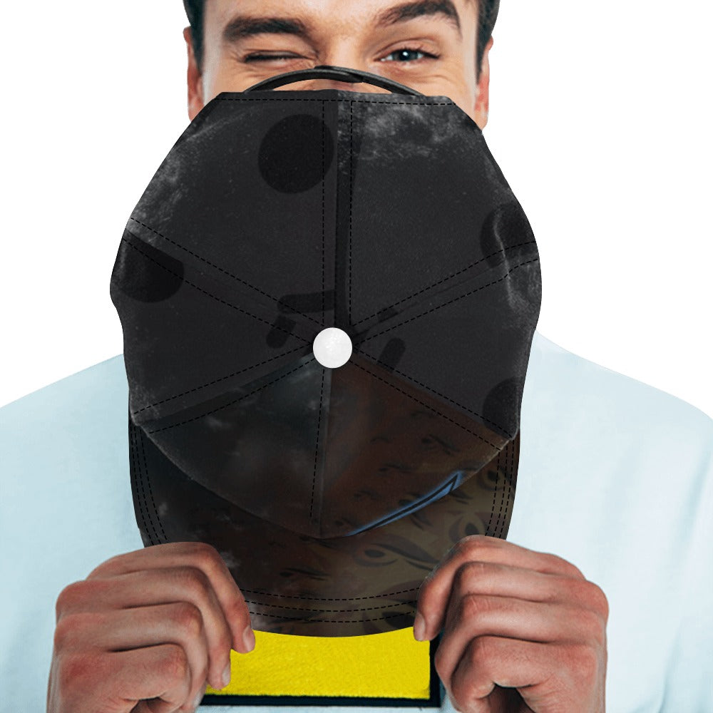 Camo Raptor Salt Neon Spark Snap Back Cap