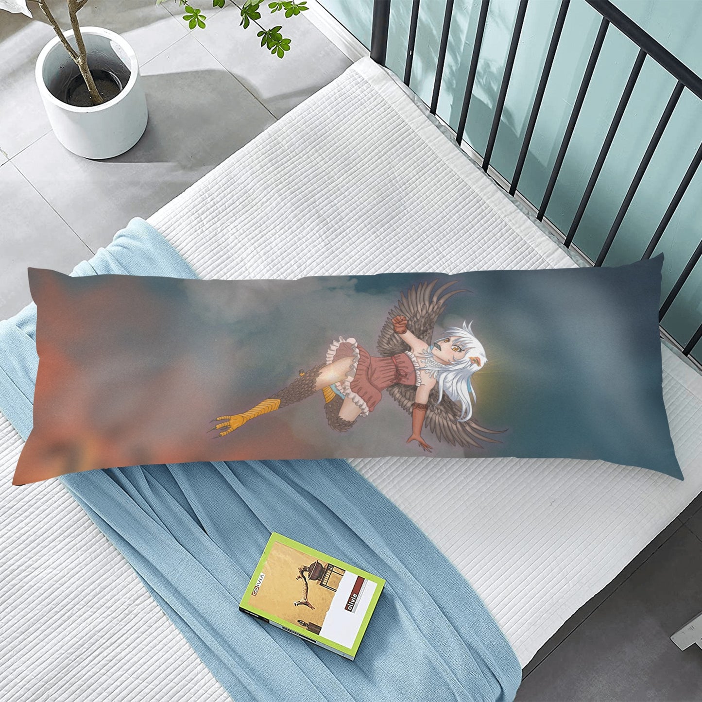 Blaye Cloud Raptor Waifu ♡君の彼女♡#4686 Raptoreum Chan Body Cushion