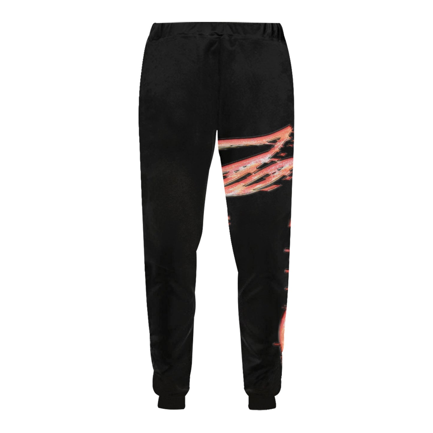 RTM Wrap Flame Logo Sweat Pants Men's All Over Print Sweatpants (Model L11)