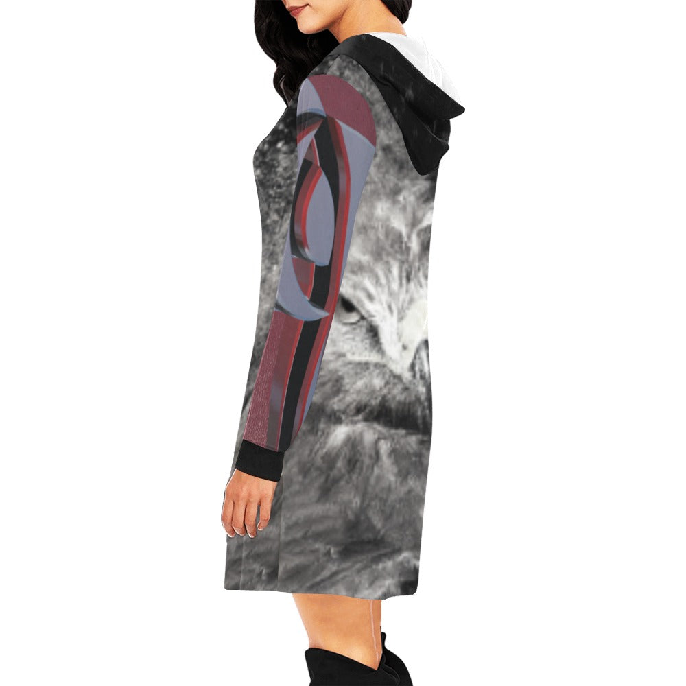 Bird Salt Violet RTM Dress Hoodie