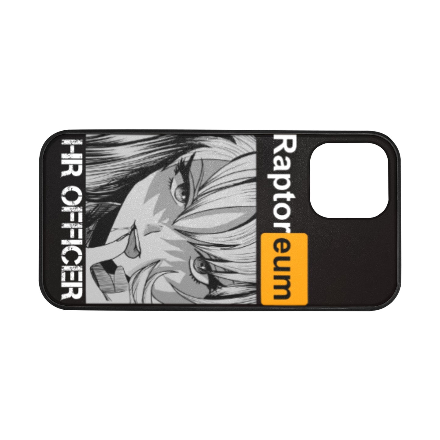 Raptoreum HR Officer iPhone 12 Rubber Case iPhone 12 (6.7") Case