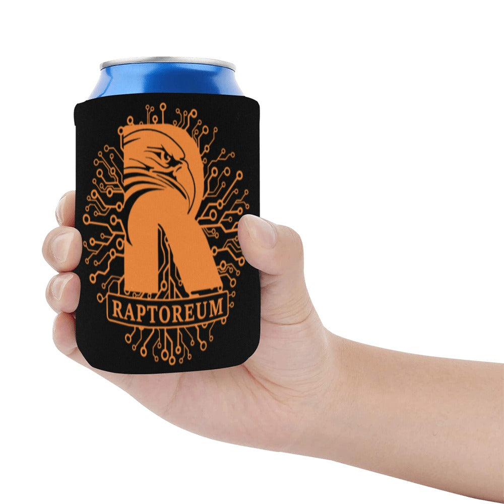 Raptor Beer Coozie Neoprene Can Cooler 4" x 2.7" dia.