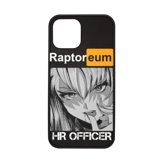 Raptoreum HR Officer iPhone 12 Rubber Case iPhone 12 (6.7") Case